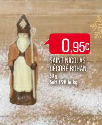 saint nicolas décoré rohan