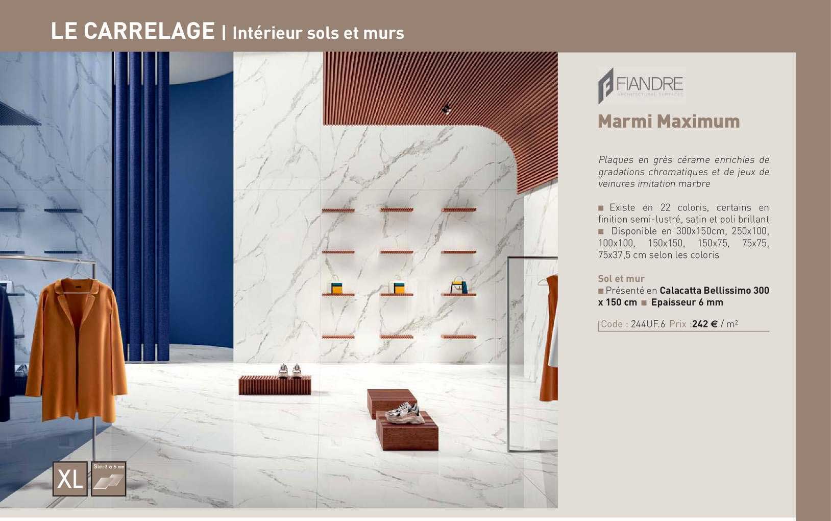 sol et mur marmi maximum