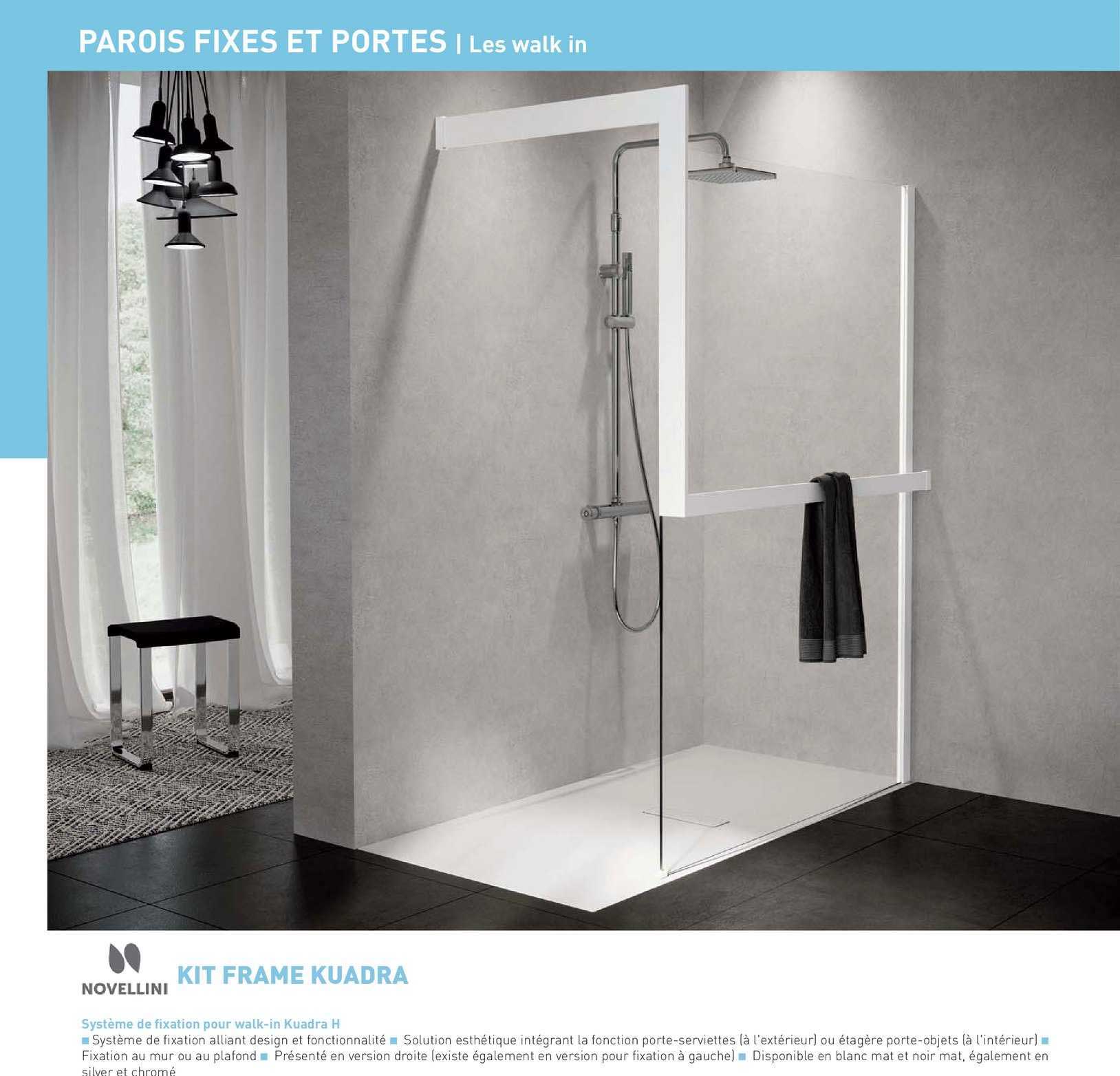 système de fixation pour walk in kuadra h