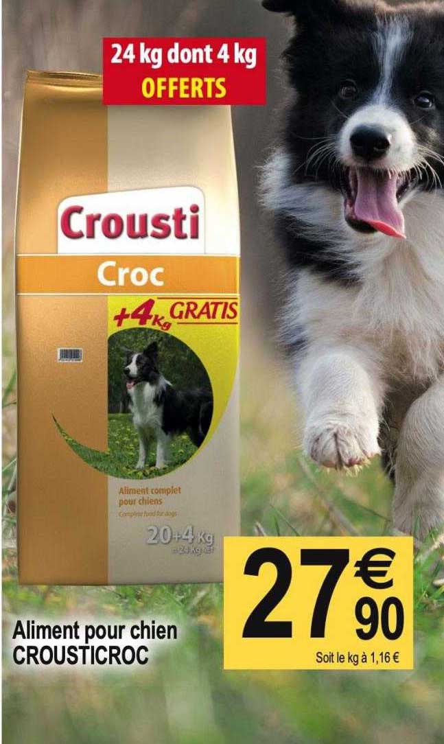 aliment pour chien crousticroc