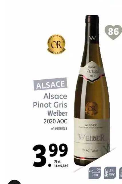 alsace pinot gris weiber 2020 aoc