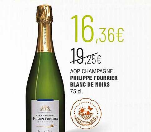 aop champagne philippe fourrier blanc de noirs