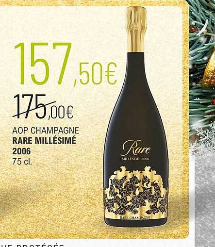 Aop Champagne Rare Millésimé 2006