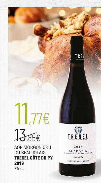 Aop Morgon Cru Du Beaujolais Trenel Côte Du Py 2019