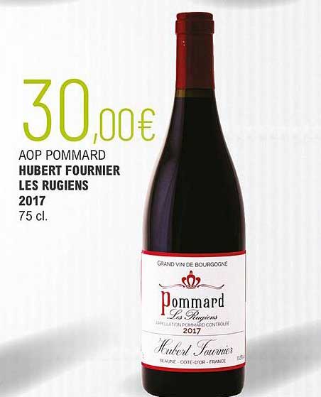aop pommard hubert fournier les rugiens 2017