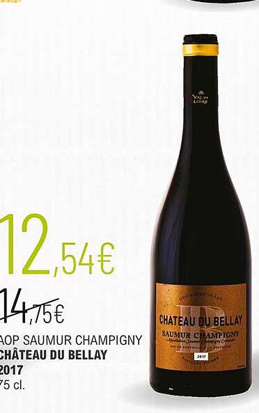 aop saumur champigny château du bellay 2017