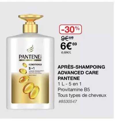 après-shampoing advanced care pantene