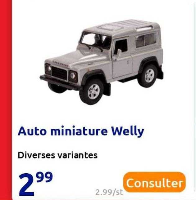 auto miniature welly