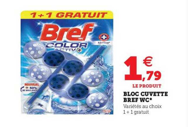 bloc cuvette bref wc