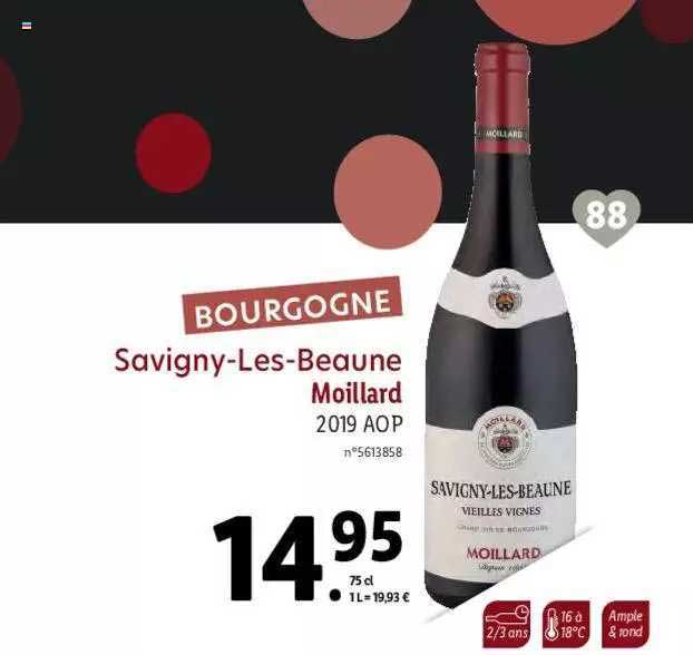 bourgogne savigny-les-beaune moillard 2019 aop