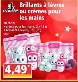 Brillants à Lèvres Ou Crèmes Pour Les Mains