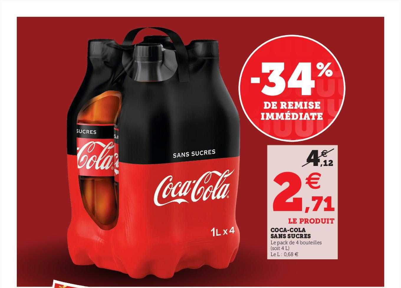 coca-cola sans sucres