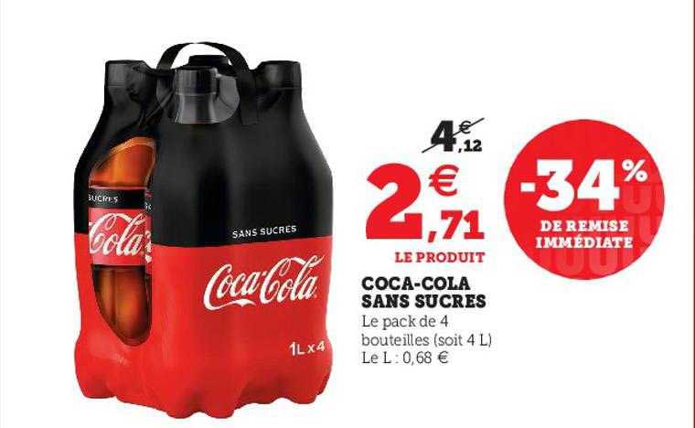 coca-cola sans sucres