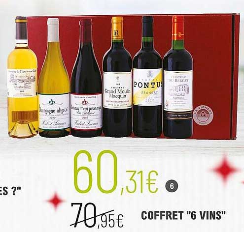 Coffret "6 Vins"
