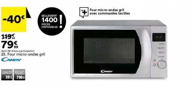 four micro-ondes gril candy