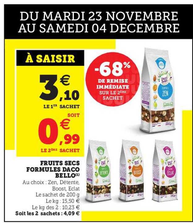 fruits secs formules daco bello