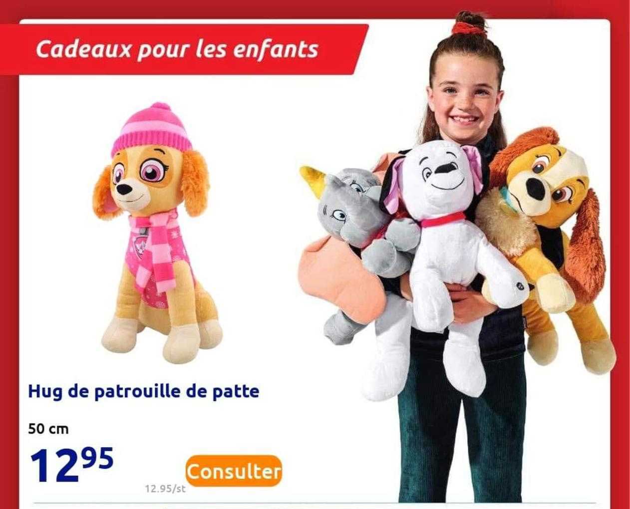 hug de patrouille de patte