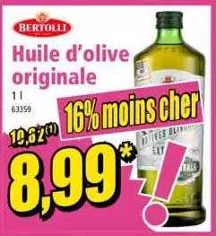 Huile D'olive Originale Bertolli