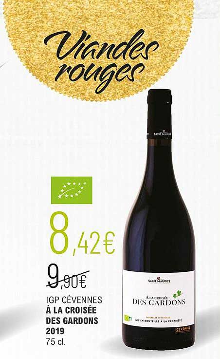 igp cévennes à la croisée des gardons 2019