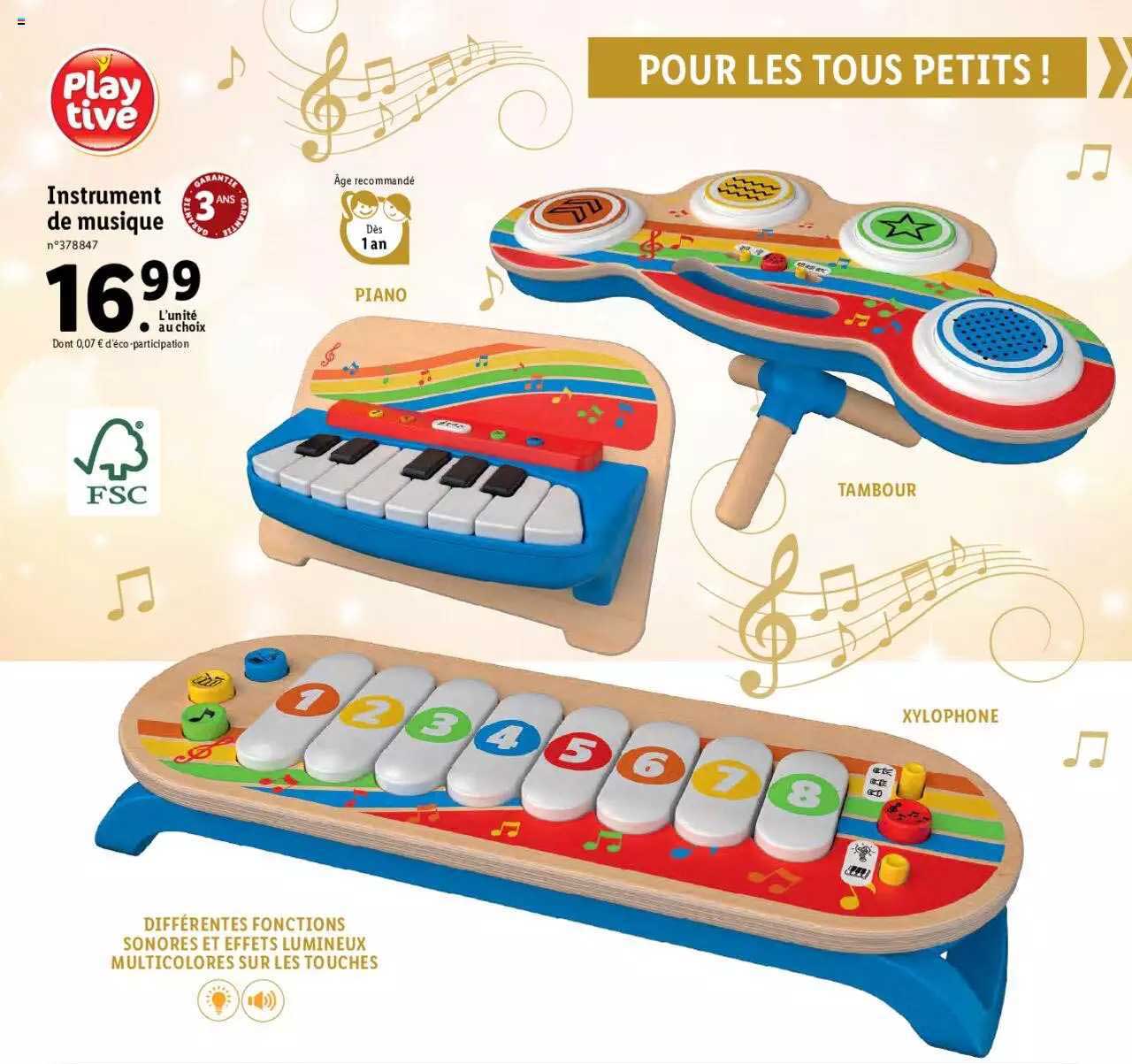 Instrument De Muisue Playtive