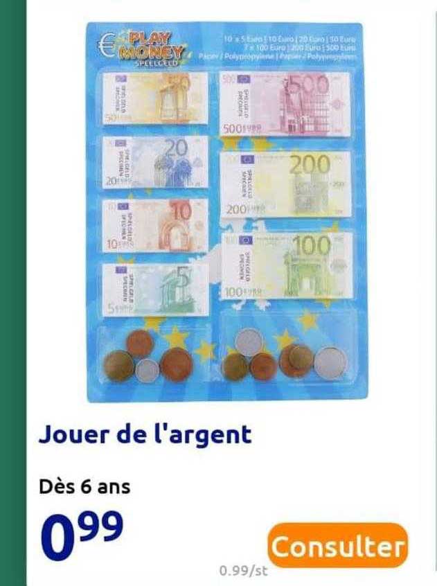 jouer de l'argent