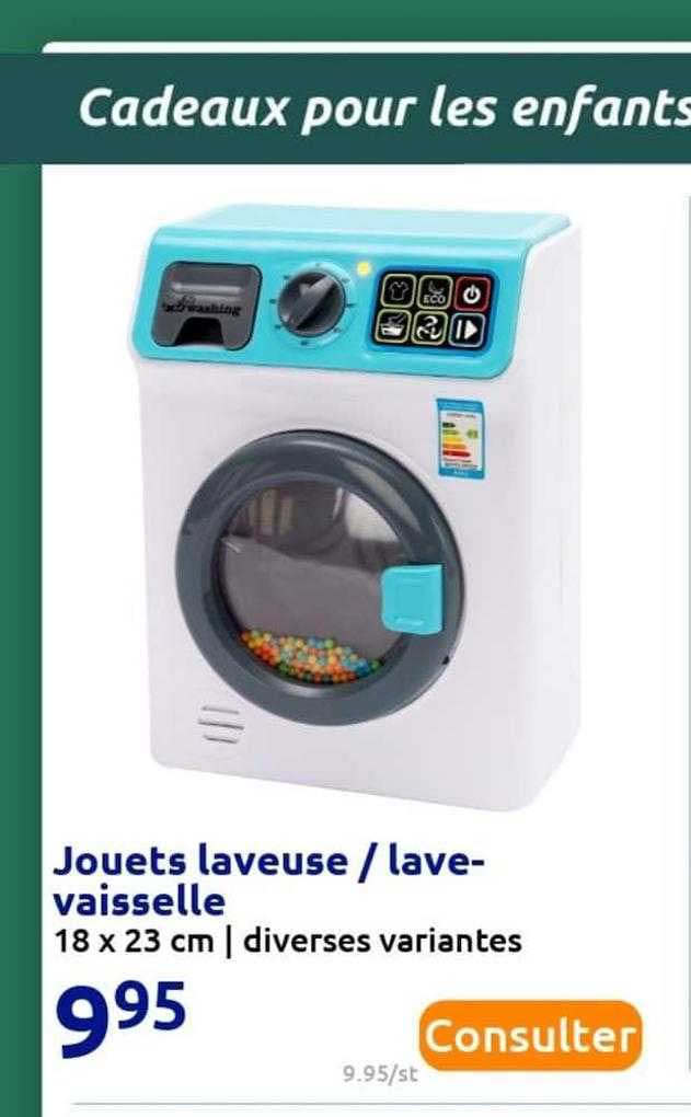 jouets laveuse - lave-vaisselle