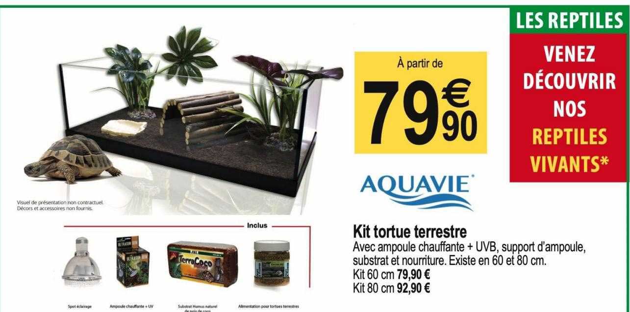 kit tortue terrestre aquavie