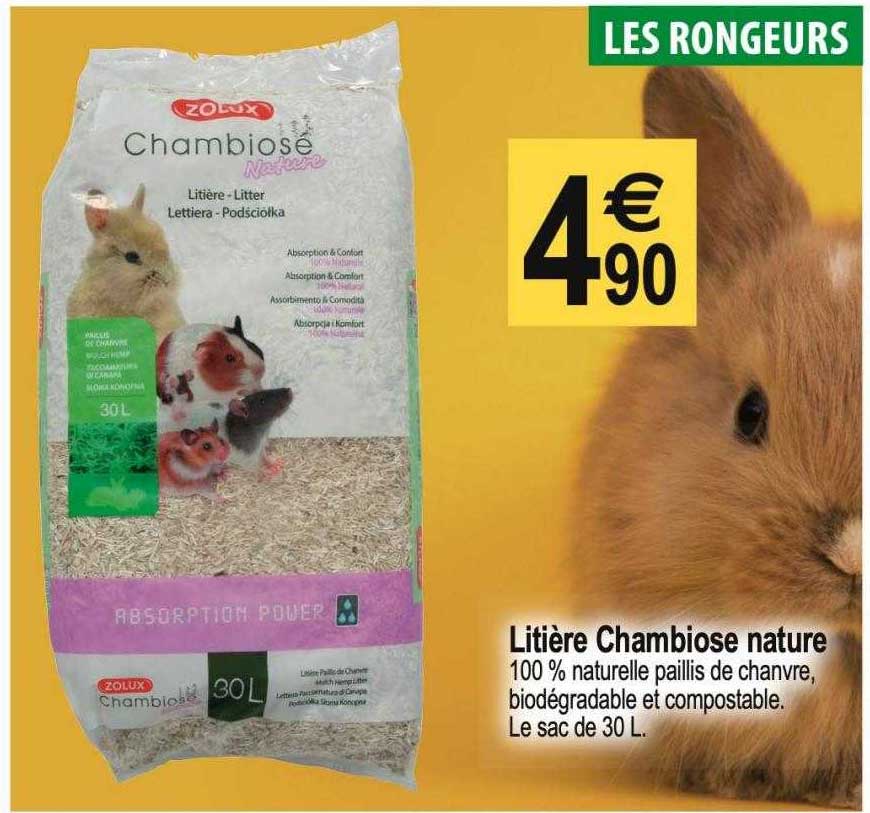 litière chambiose nature