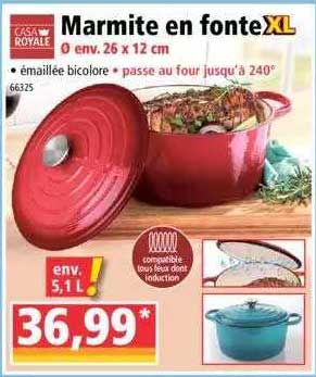 Marmite En Fonte Casa Royale