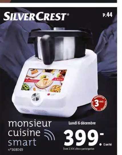 monsieur cuisine smart silver crest
