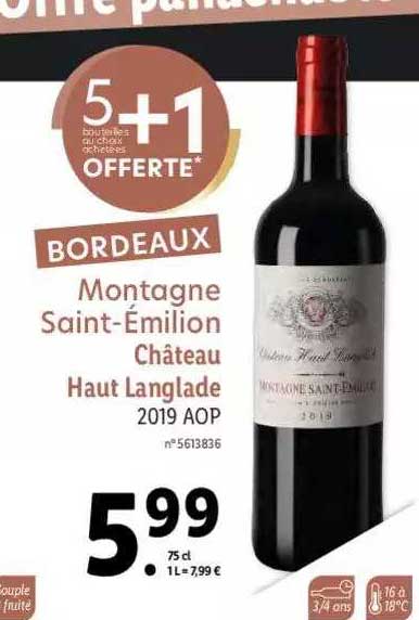 montagne saint-émilion château haut langlade 2019