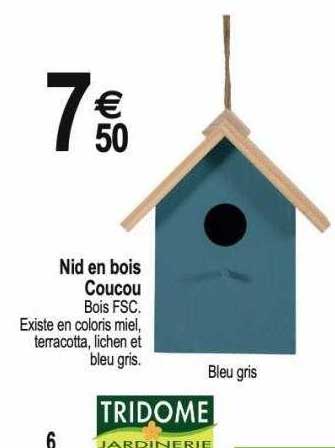 nid en bois coucou