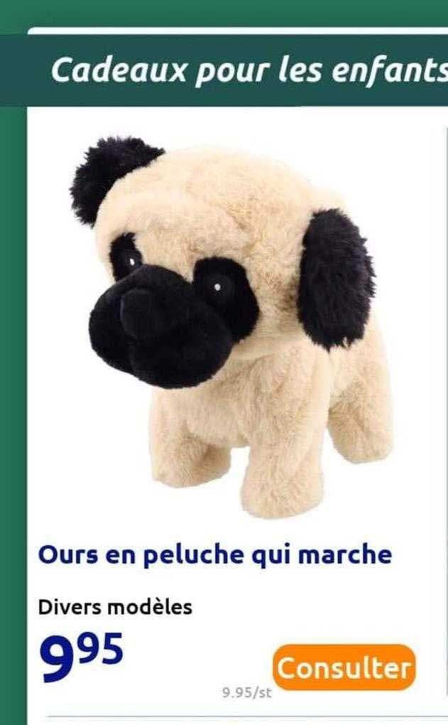 Ours En Peluche Qui Marche