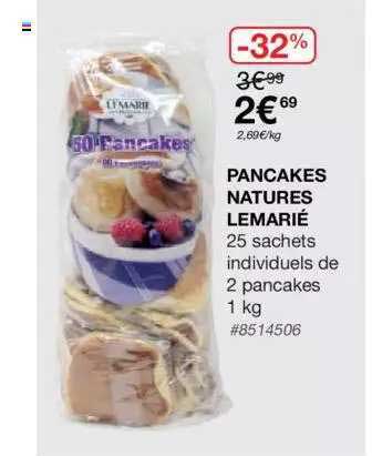 pancakes natures lemarié