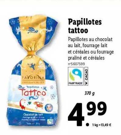 papillotes tattou