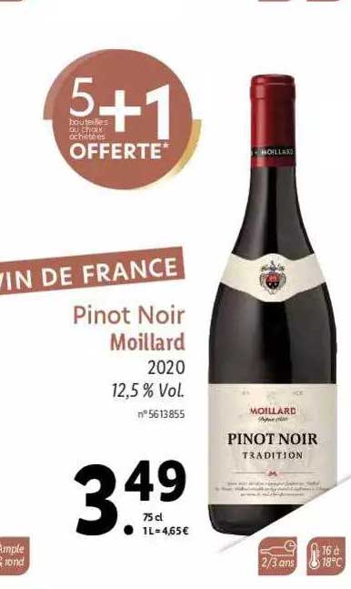 Pinot Noir Moillard 2020