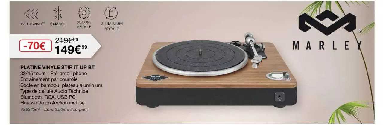 platine vinyle stir it up bt