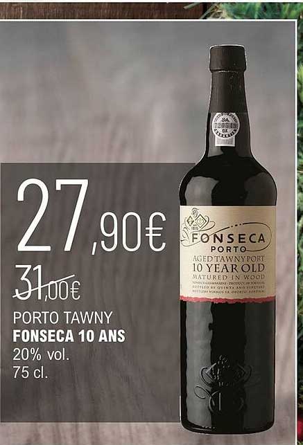 porto tawny fonseca 10 ans