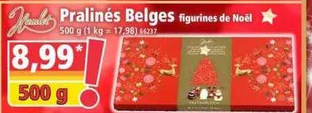 Pralinés Belges Figurines De Noël