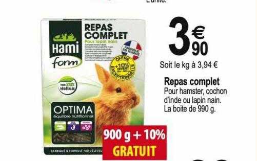 repas complet hami form