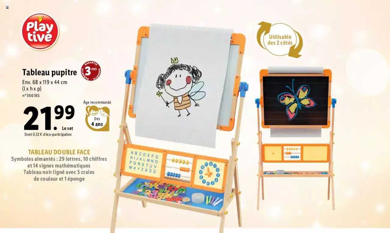 Tableau Pupitre Playtive