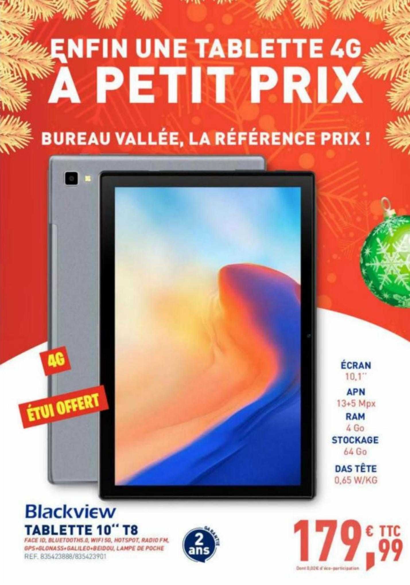 Tablette 10" T8 Blackview