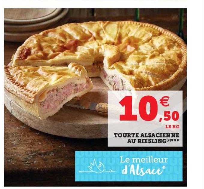Tourte Alsa Alsacienne Au Riesling