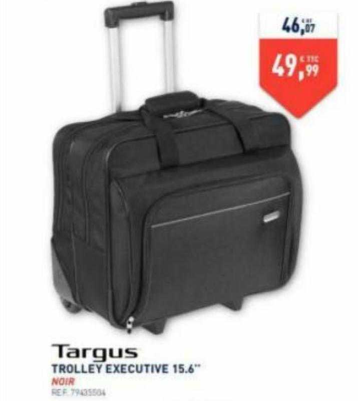 trolley exécutive 15.6" targus