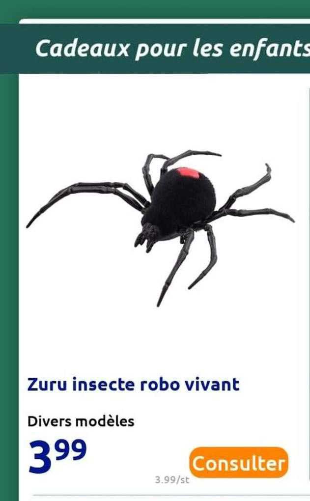 zuru insecte robo vivant