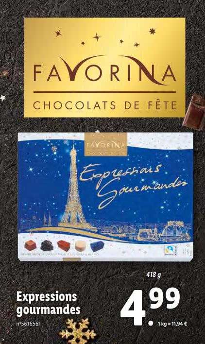 expressions gourmandes favorina
