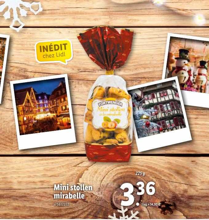 Mini Stollen Mirabelle