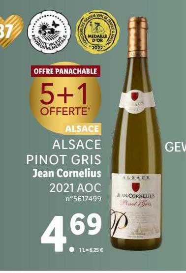 alsace pinot gris jean cornelius 2021 aoc