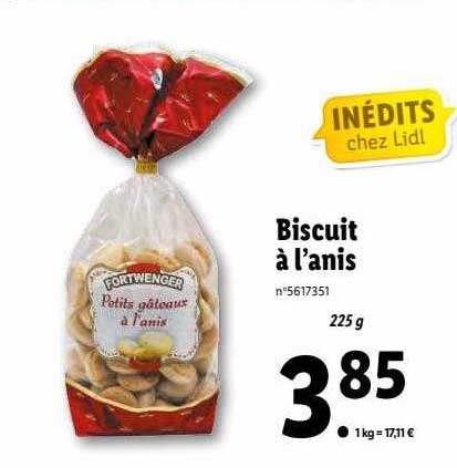 biscuit à l'anis fortwenger