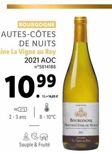 Bourgogne Hautes-côtes De Nuits Domaine La Vigne Au Roy 2021 Aoc